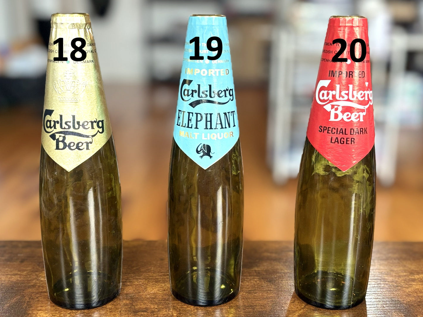 20 Plus Assorted International Beer Bottles Full and Empty Vintage Mix - Antique Beer Bottle Multi-Listing: Over 20 Global Brands Rare Variants Included