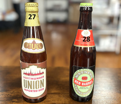 20 Plus Assorted International Beer Bottles Full and Empty Vintage Mix - Antique Beer Bottle Multi-Listing: Over 20 Global Brands Rare Variants Included