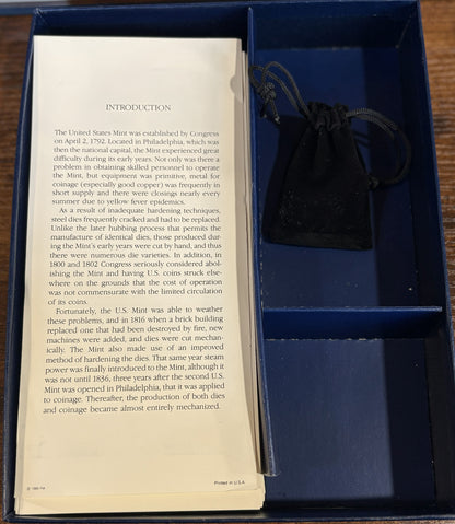 Franklin Mint U.S. Miniature Coin Collection 66 Pieces (36 Sterling Silver, 12 Gold, 18 Copper) in Display Case - Franklin Mint Coins of the US in Miniature 66 Piece Set (Silver/Gold/Copper)