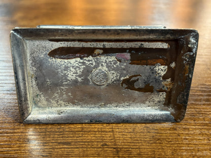 Antique Quadruple Plate Silver Jewelry Casket - Late 19th Century Quadruple Silver Plate Trinket Box