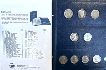 Complete Set of Susan B Anthony Dollars 1979-1981-S All Types, Whitman Album - Beautiful Coins, Including 1981-S Proof Variety II 16 In Total