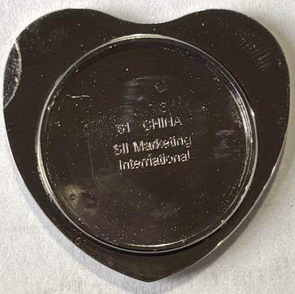 Disney Minnie Mouse Special Edition Heart Locket By Sii - Disney Minnie Mouse Rare Clock Locket Necklace