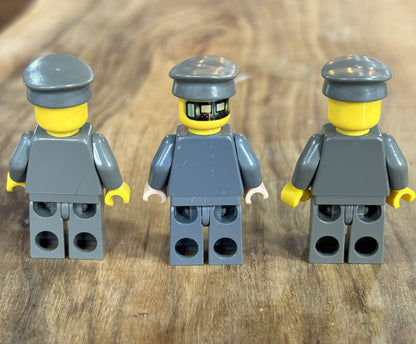 LEGO Minifigure Star Wars Lot of Three Imperial Officers - Rare LEGO Lot 3 Imperial Officers