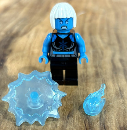 LEGO Super-Villain Killer Frost SH0472 - Lego Mini Figure Killer Frost with Ice Accessories