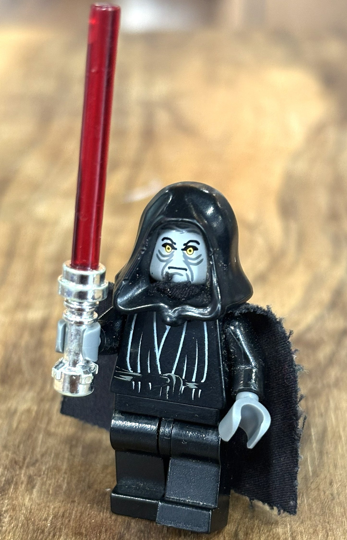 LEGO Minifigure Star Wars Emperor Palpatine SW0124 Figure - Rare LEGO Emperor Palpatine SW0124 Figure