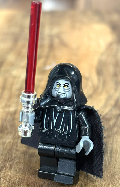 LEGO Minifigure Star Wars Emperor Palpatine SW0124 Figure - Rare LEGO Emperor Palpatine SW0124 Figure