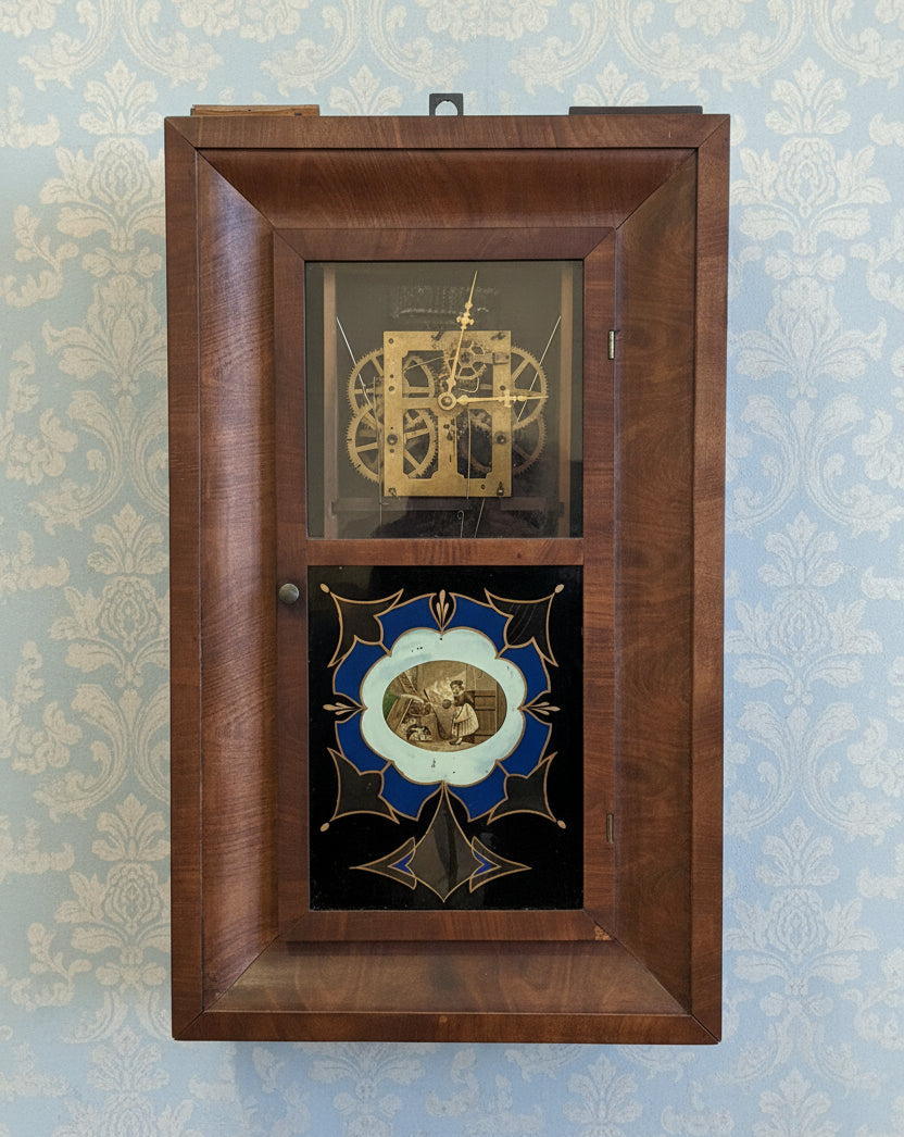 Antique Waterbury Ogee Eight Day and Thirty Hour - Rare 8 Day & 30 Hour Waterbury Clock Co Ogee
