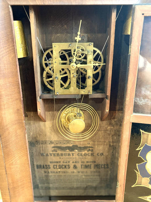 Antique Waterbury Ogee Eight Day and Thirty Hour - Rare 8 Day & 30 Hour Waterbury Clock Co Ogee