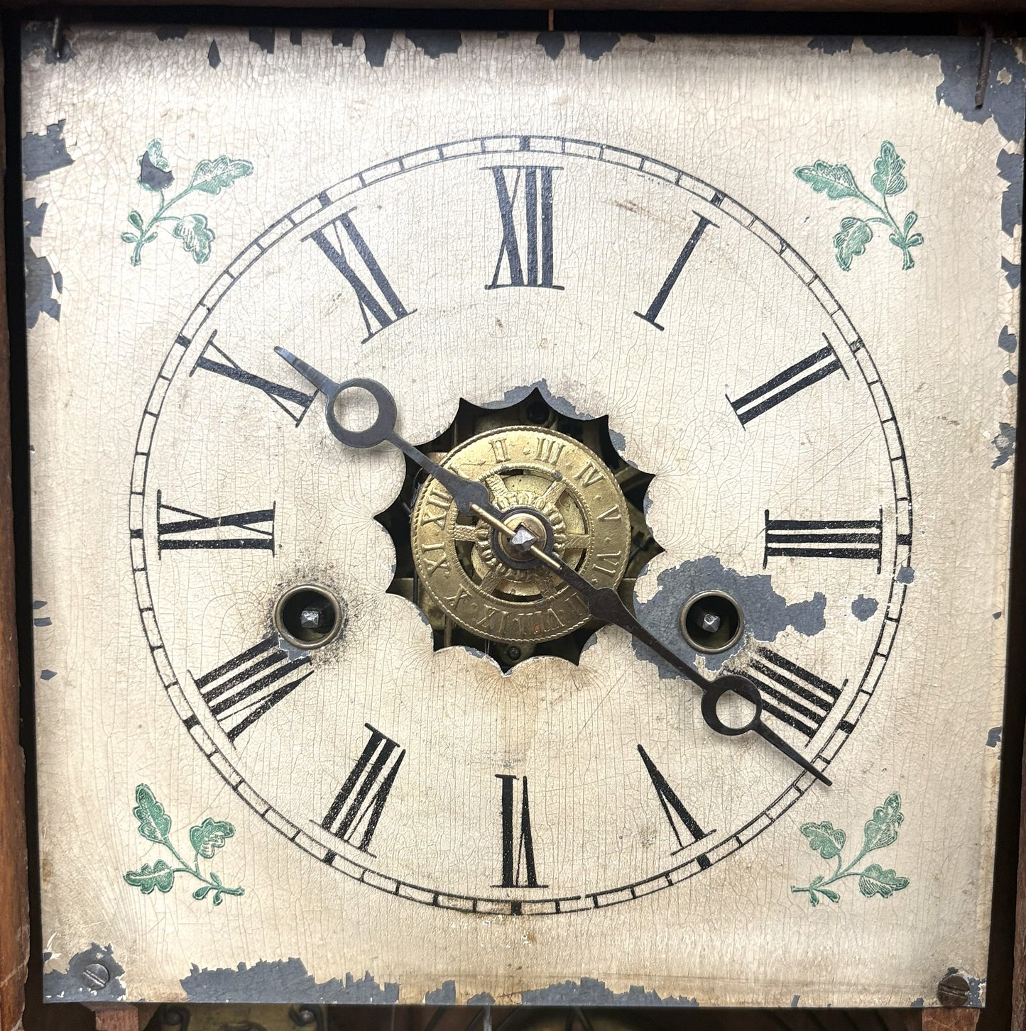 Antique New Haven Clock Co. Mini Ogee Eight Day and Thirty Hour - Rare 8 Day & 30 Hour New Haven Clock Co Mini Ogee