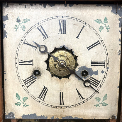 Antique New Haven Clock Co. Mini Ogee Eight Day and Thirty Hour - Rare 8 Day & 30 Hour New Haven Clock Co Mini Ogee