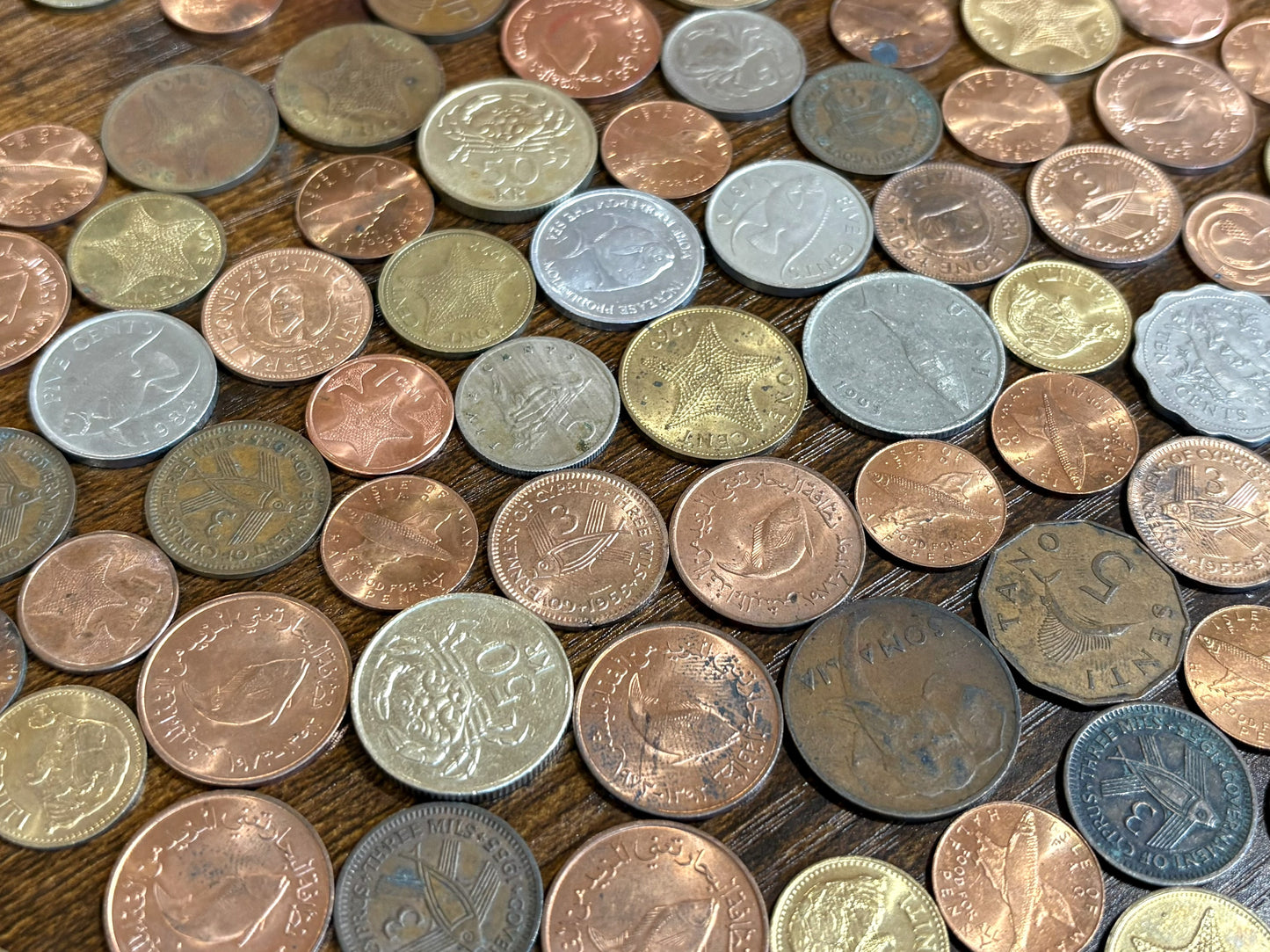 Aquatic Creatures Mystery World Coin Bundles - Lot of Mystery Fish & Sea Creatures Coinage