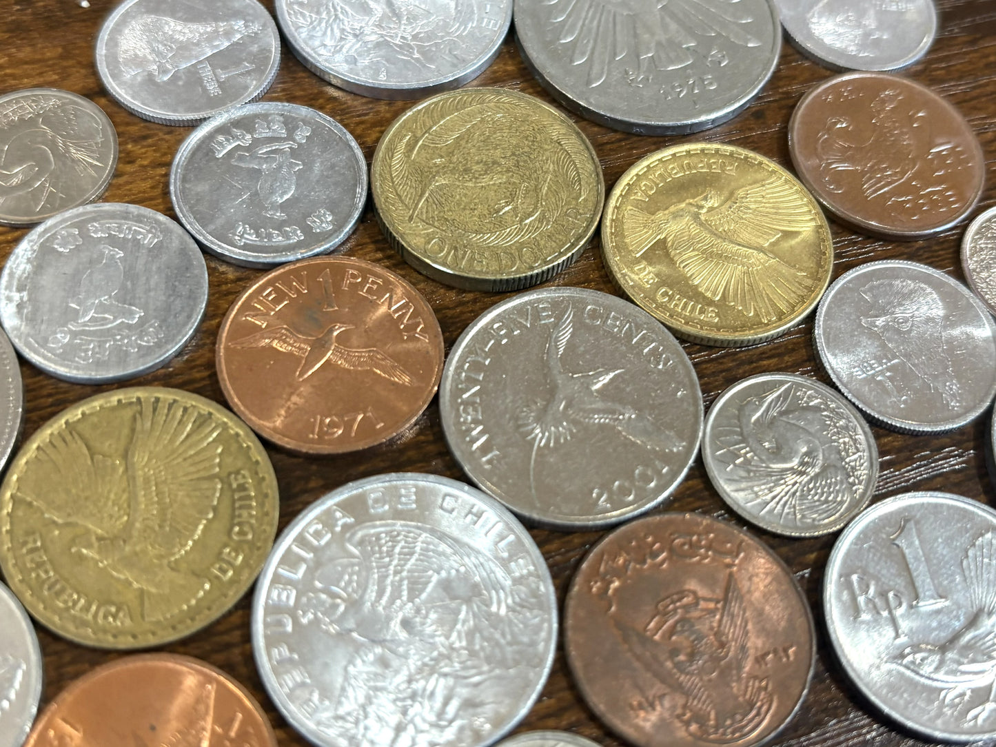 Birds Mystery World Coin Bundles - Lot of Mystery Birds Coinage