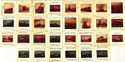 Vintage Train Photographic Slides Choose Your Route & Locomotive - Audio-Visual Designs &  Dexter Press Vintage Train Photos