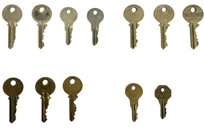Authentic Vintage Yale Keys: Choose Your Variant - Yale Keys Variant Selection