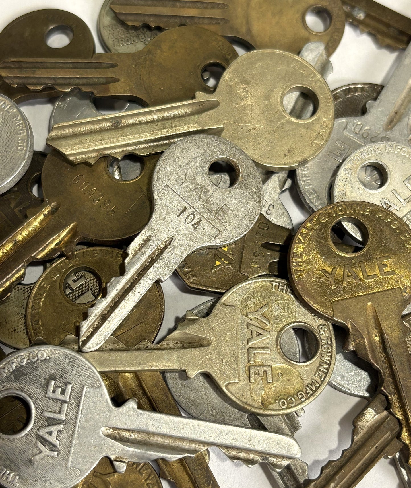 Authentic Vintage Yale Keys: Choose Your Variant - Yale Keys Variant Selection