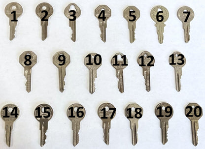 Authentic Vintage Briggs & Stratton Keys: Choose Your Variant - Briggs & Stratton Keys Variant Selection