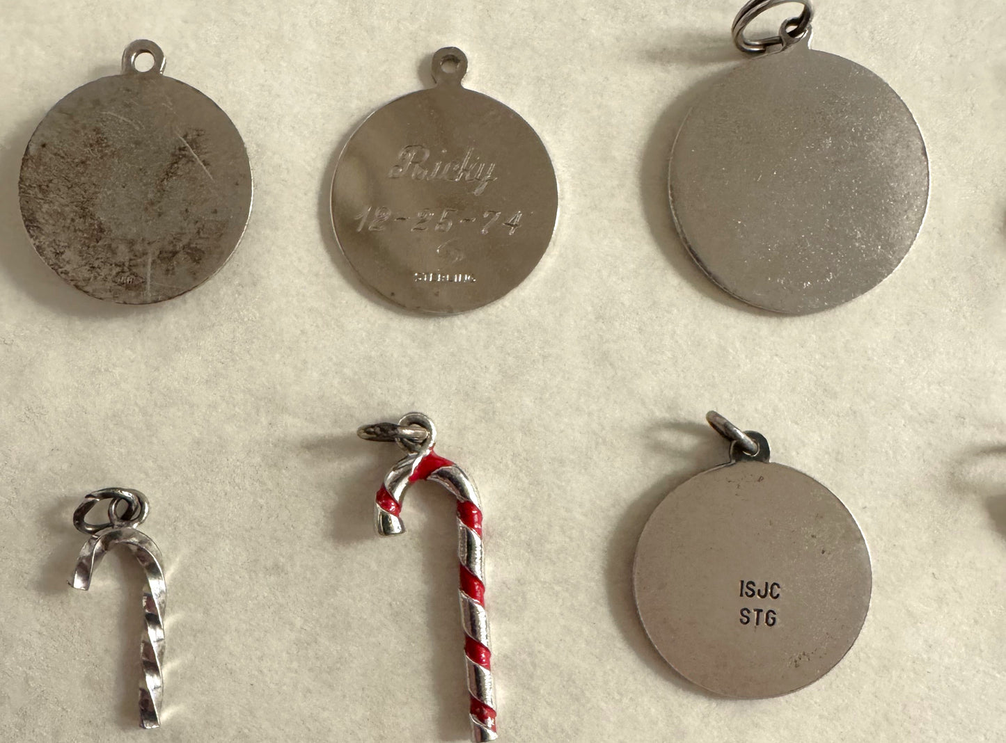 Christmas Jewelry! - Large Lot of Christmas Charms, Pins/Brooches, Ornaments, and More - Sterling Silver, Enamel, Plastic