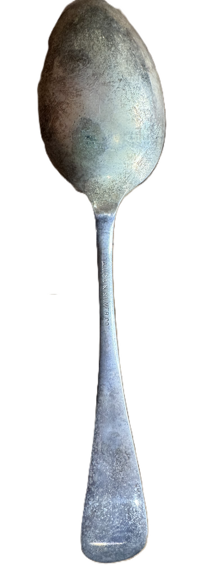 VTG Silverplated George Washington Spoon - A1 Coin Silver Company - First US President