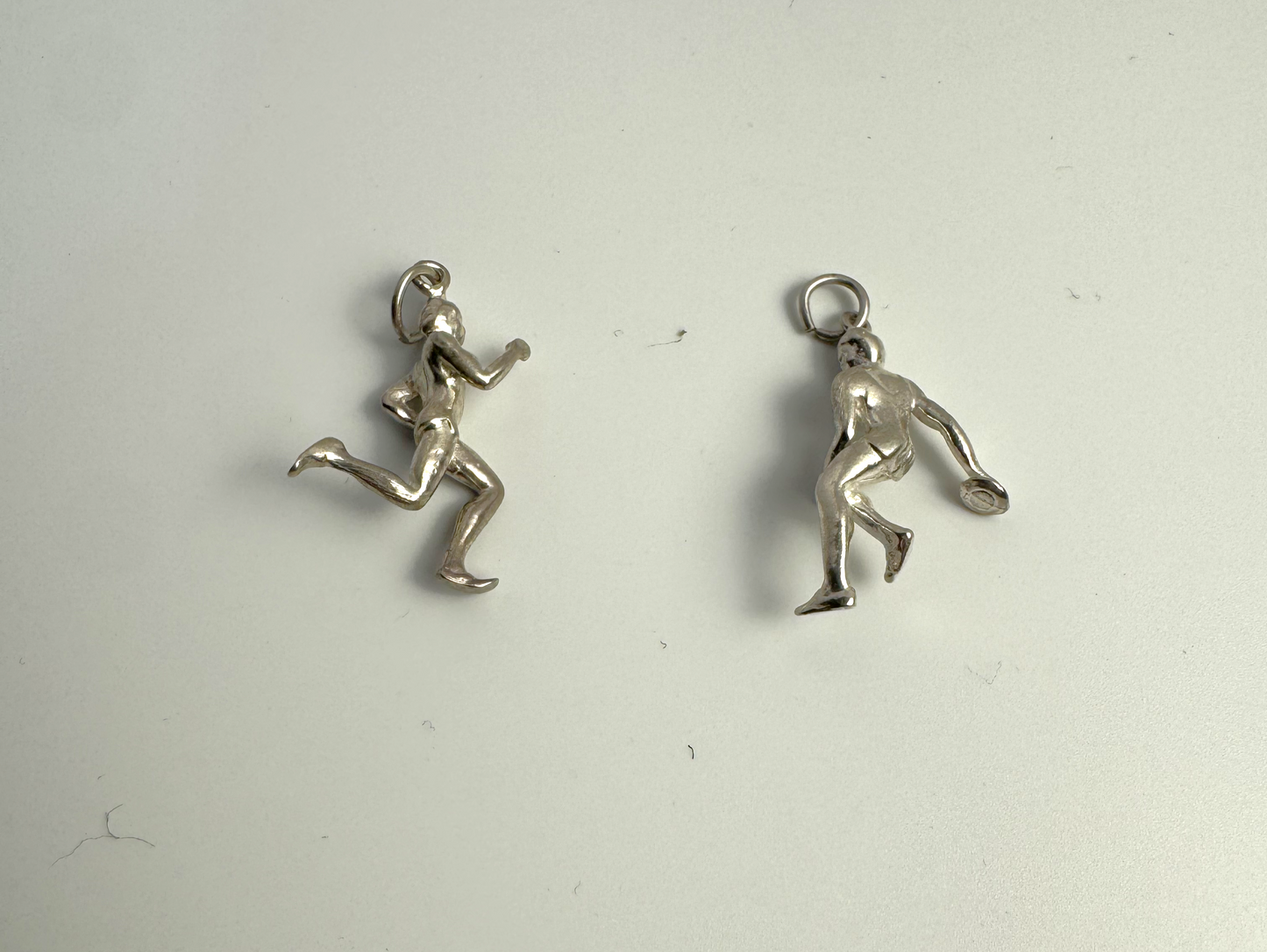 Sterling Silver Sports Charms - Choose by Charm! - Stamped and Tested Sterling - Olympics, Balls, Skiing