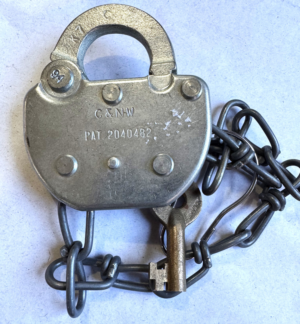 Adlake Railroad Locks and Keys - Choose by Railroad! - All Locks have Working Keys - Antique Railroad Relics - Adlake Brand