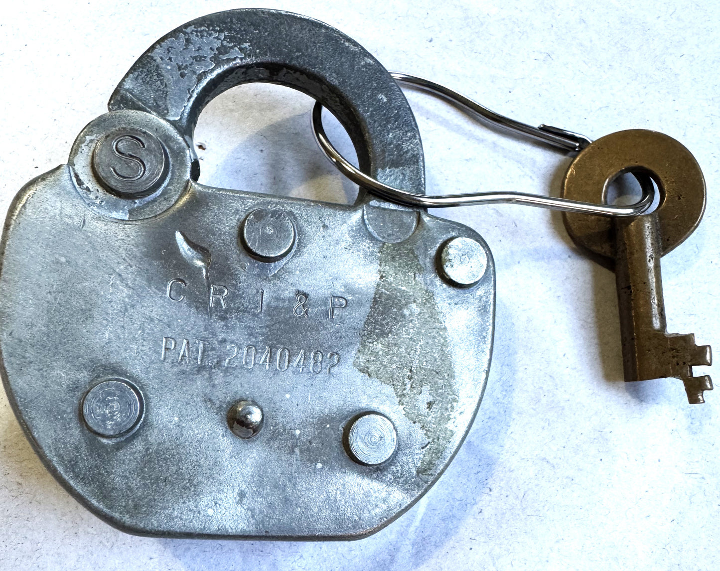 Adlake Railroad Locks and Keys - Choose by Railroad! - All Locks have Working Keys - Antique Railroad Relics - Adlake Brand