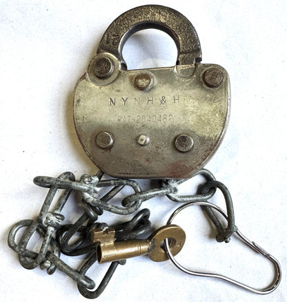 Adlake Railroad Locks and Keys - Choose by Railroad! - All Locks have Working Keys - Antique Railroad Relics - Adlake Brand