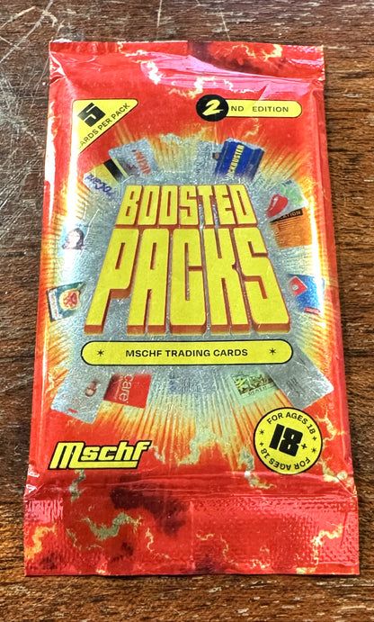Individual 2nd Edition MSCHF Boosted Pack V2 - Sealed - 2021 Mystery Trading Card Pack