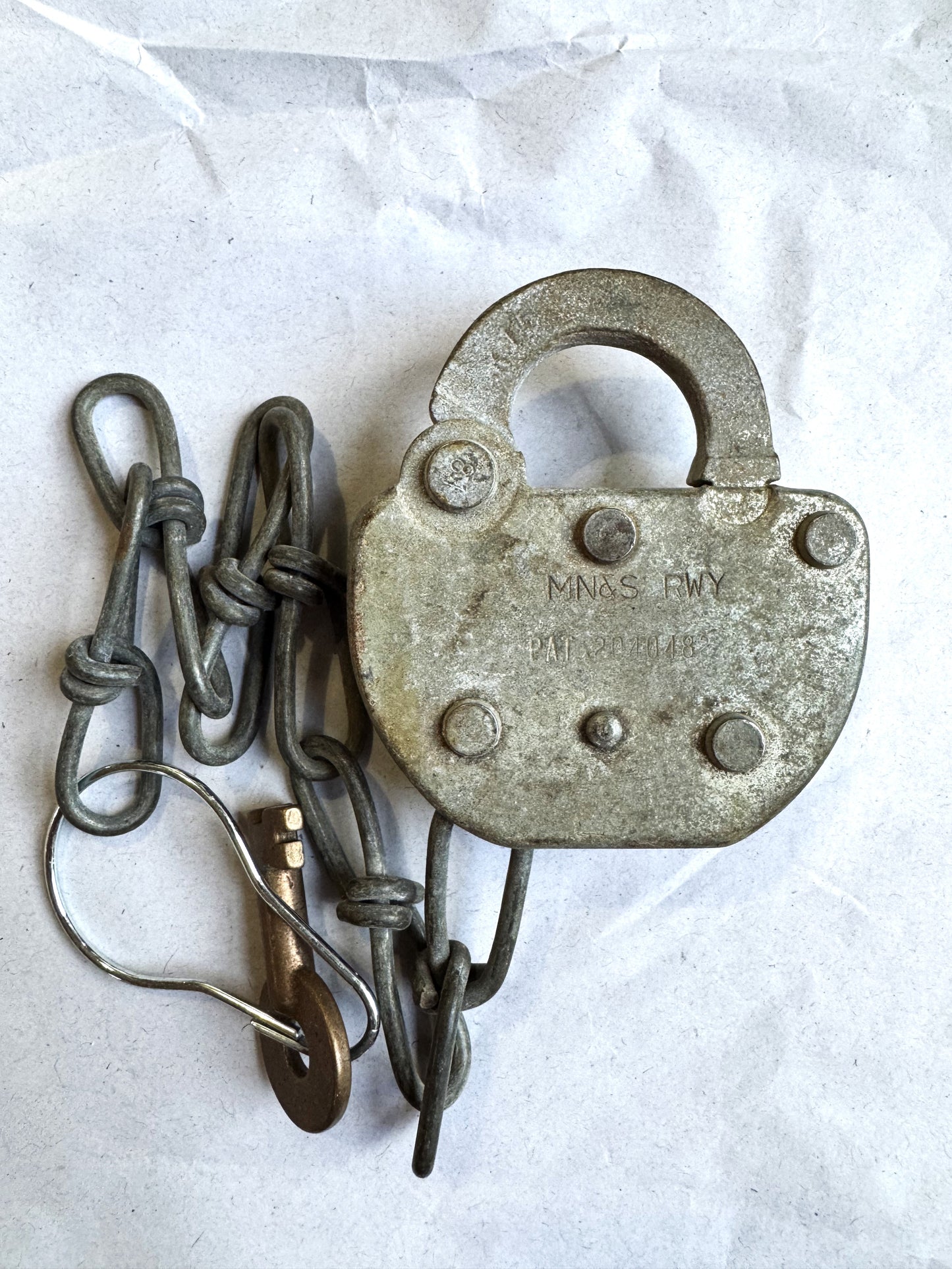 Adlake Railroad Locks and Keys - Choose by Railroad! - All Locks have Working Keys - Antique Railroad Relics - Adlake Brand