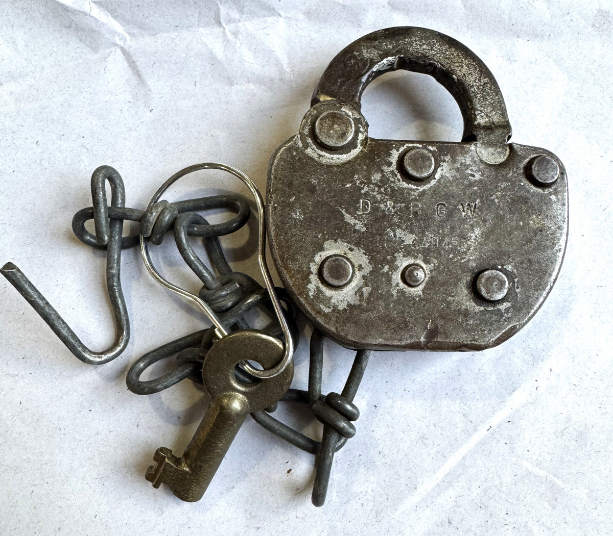 Adlake Railroad Locks and Keys - Choose by Railroad! - All Locks have Working Keys - Antique Railroad Relics - Adlake Brand