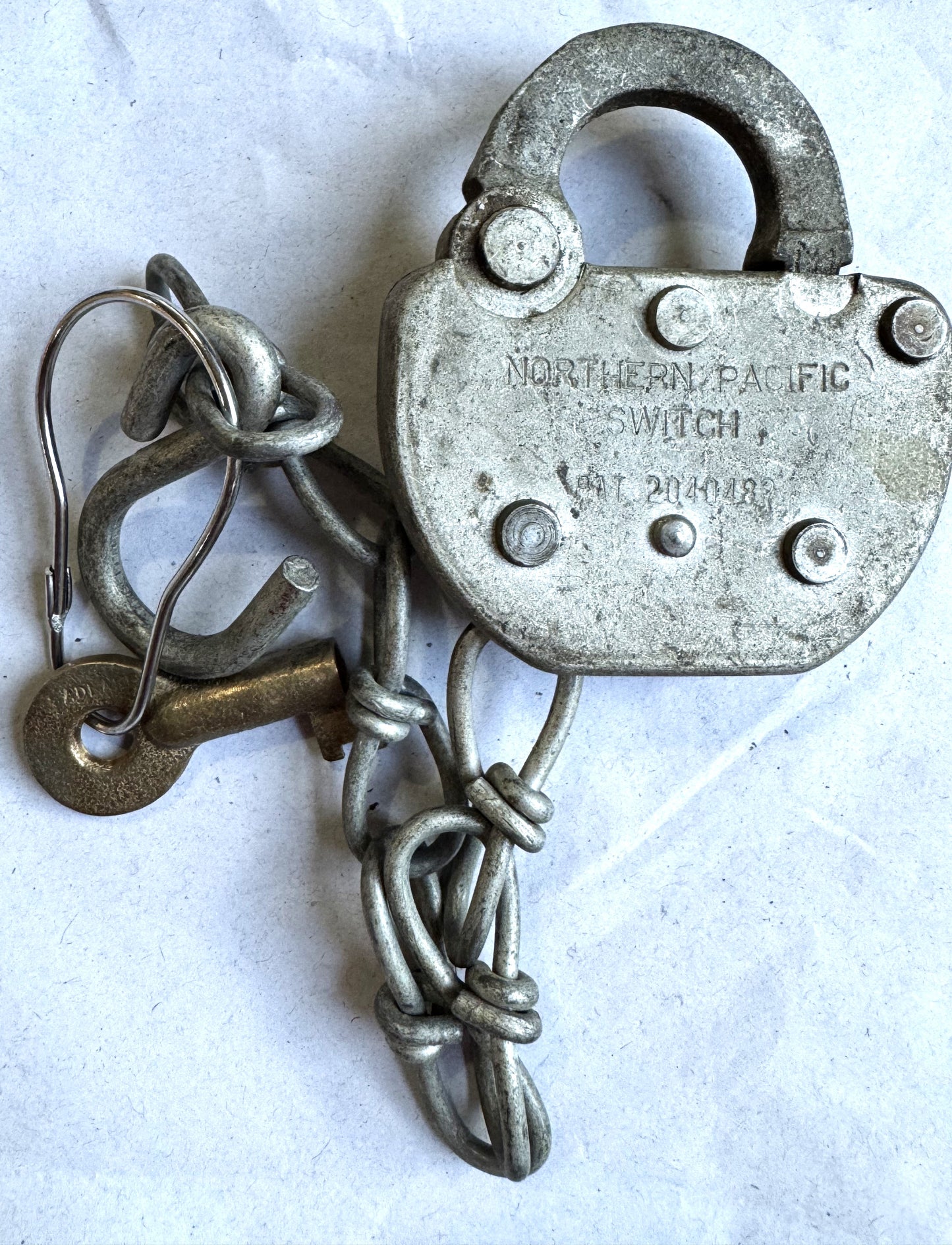 Adlake Railroad Locks and Keys - Choose by Railroad! - All Locks have Working Keys - Antique Railroad Relics - Adlake Brand