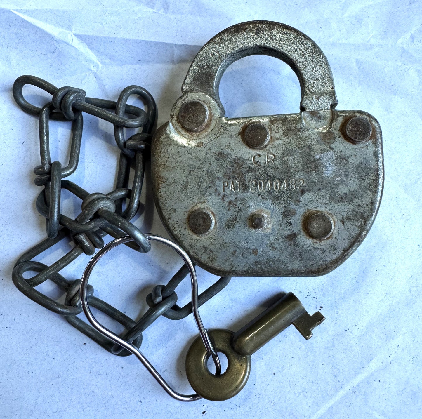 Adlake Railroad Locks and Keys - Choose by Railroad! - All Locks have Working Keys - Antique Railroad Relics - Adlake Brand