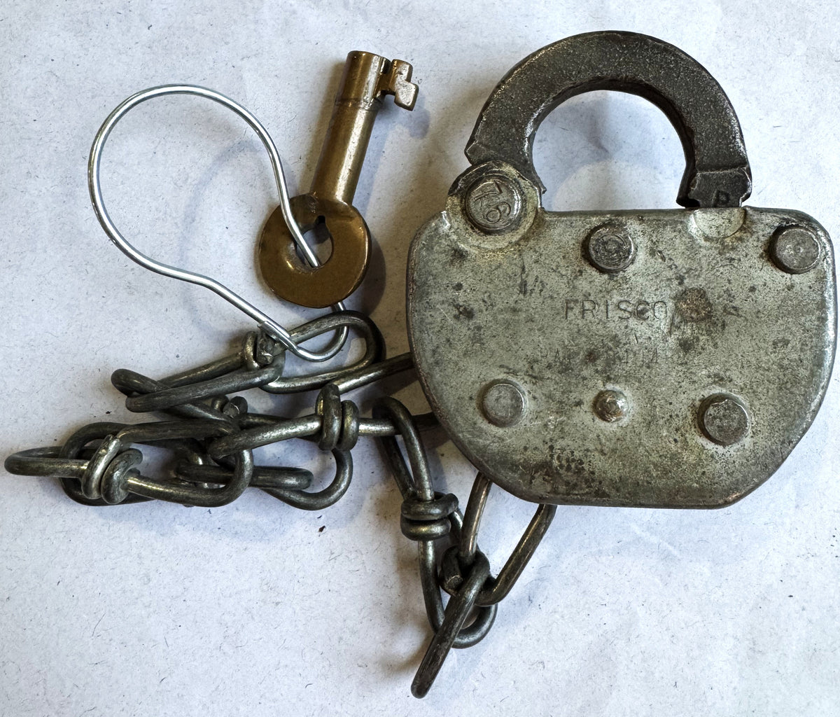 Adlake Railroad Locks and Keys - Choose by Railroad! - All Locks have Working Keys - Antique Railroad Relics - Adlake Brand