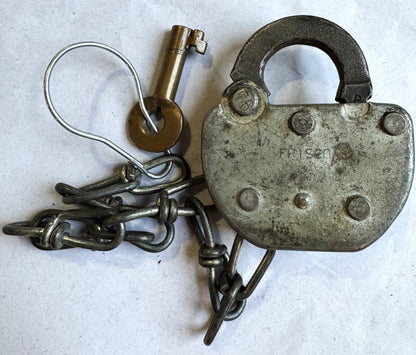 Adlake Railroad Locks and Keys - Choose by Railroad! - All Locks have Working Keys - Antique Railroad Relics - Adlake Brand
