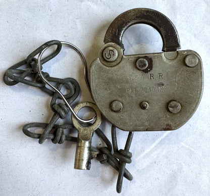Adlake Railroad Locks and Keys - Choose by Railroad! - All Locks have Working Keys - Antique Railroad Relics - Adlake Brand