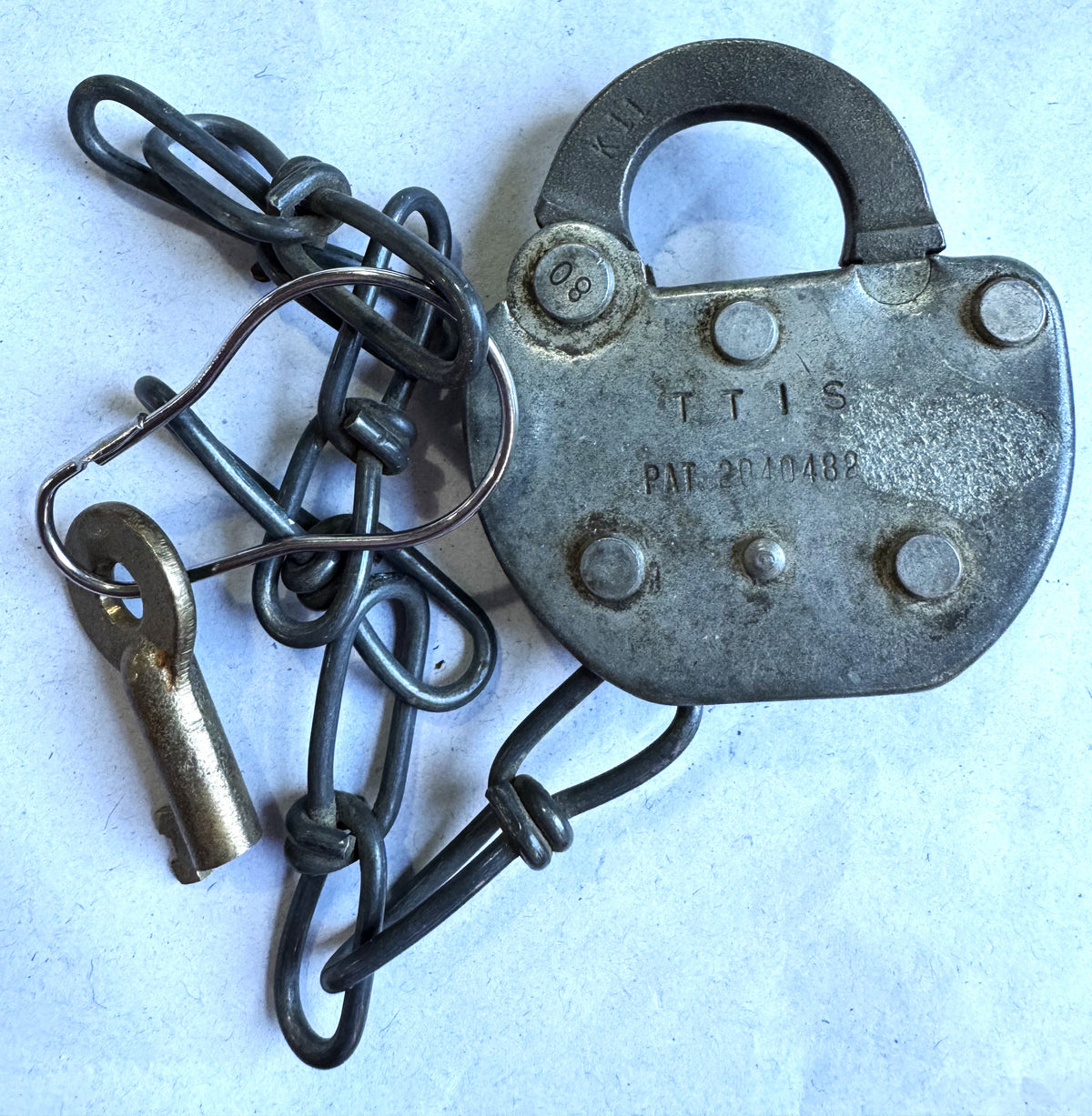 Adlake Railroad Locks and Keys - Choose by Railroad! - All Locks have Working Keys - Antique Railroad Relics - Adlake Brand