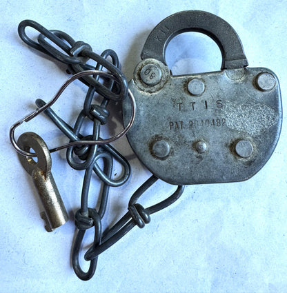 Adlake Railroad Locks and Keys - Choose by Railroad! - All Locks have Working Keys - Antique Railroad Relics - Adlake Brand