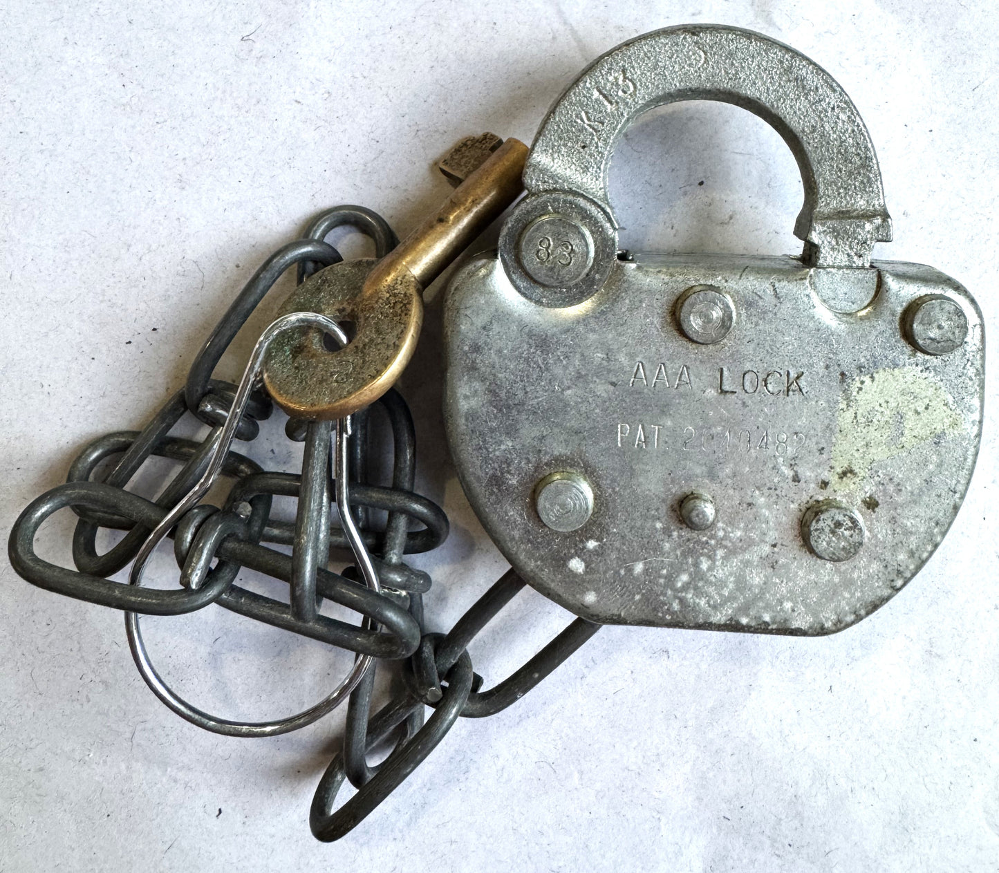 Adlake Railroad Locks and Keys - Choose by Railroad! - All Locks have Working Keys - Antique Railroad Relics - Adlake Brand