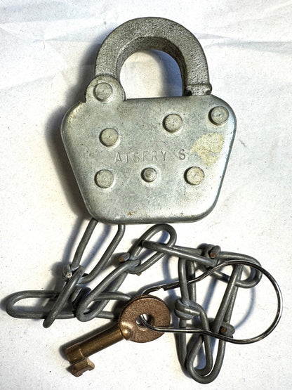 Keline Railroad Locks and Keys - Choose by Railroad! - All Locks have Working Keys - Antique Railroad Relics - Keline Brand
