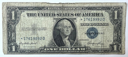 1935 E Silver Certificate Star Note, Blue Seal - Choice of Grade/Condition - E Series Silver Cert 1935 Star Note - High Grade Fr#1614*