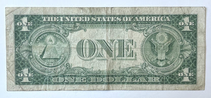 1935 G Silver Certificate 1 Dollar STAR Note - Choice of Grade/Condition - No Motto Reverse - Rarer 1935G Blue Seal Star Note - Fr#1616*