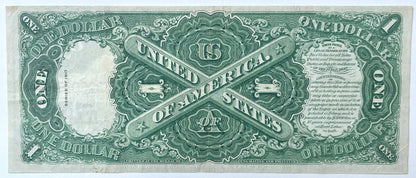 1917 Large Size 1 Dollar Legal Tender Note - Speelman/White - Choice Extremely Fine (XF+) - 1917 1 Dollar Horse Blanket Banknote - Fr#39
