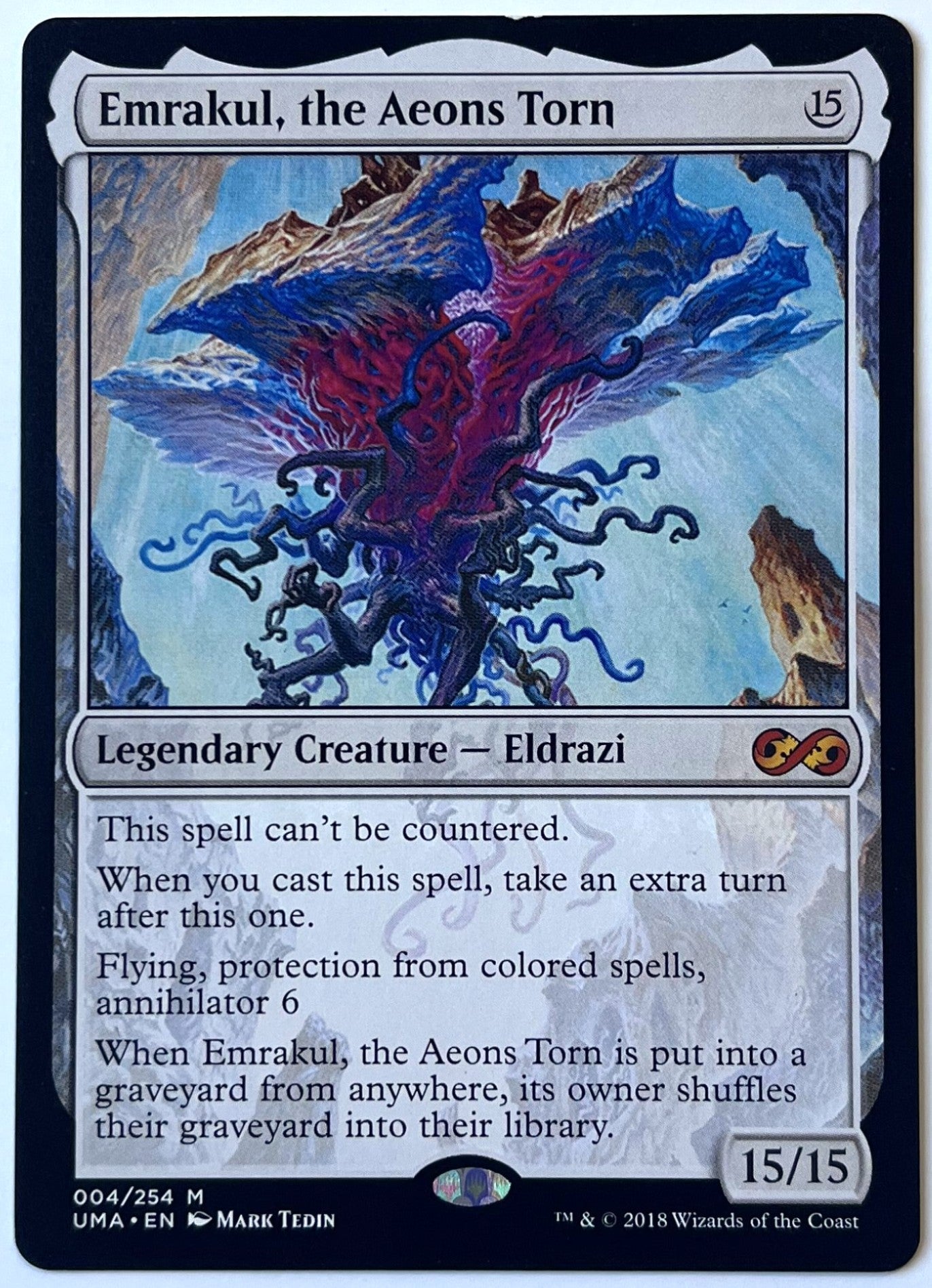 Magic: The Gathering - Emakrul, the Aeons Torn - Ultimate Masters - 004/254 - Lightly Played (LP)