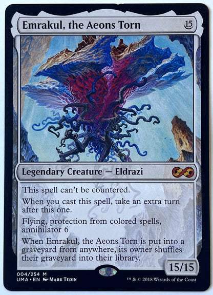 Magic: The Gathering - Emakrul, the Aeons Torn - Ultimate Masters - 004/254 - Lightly Played (LP)