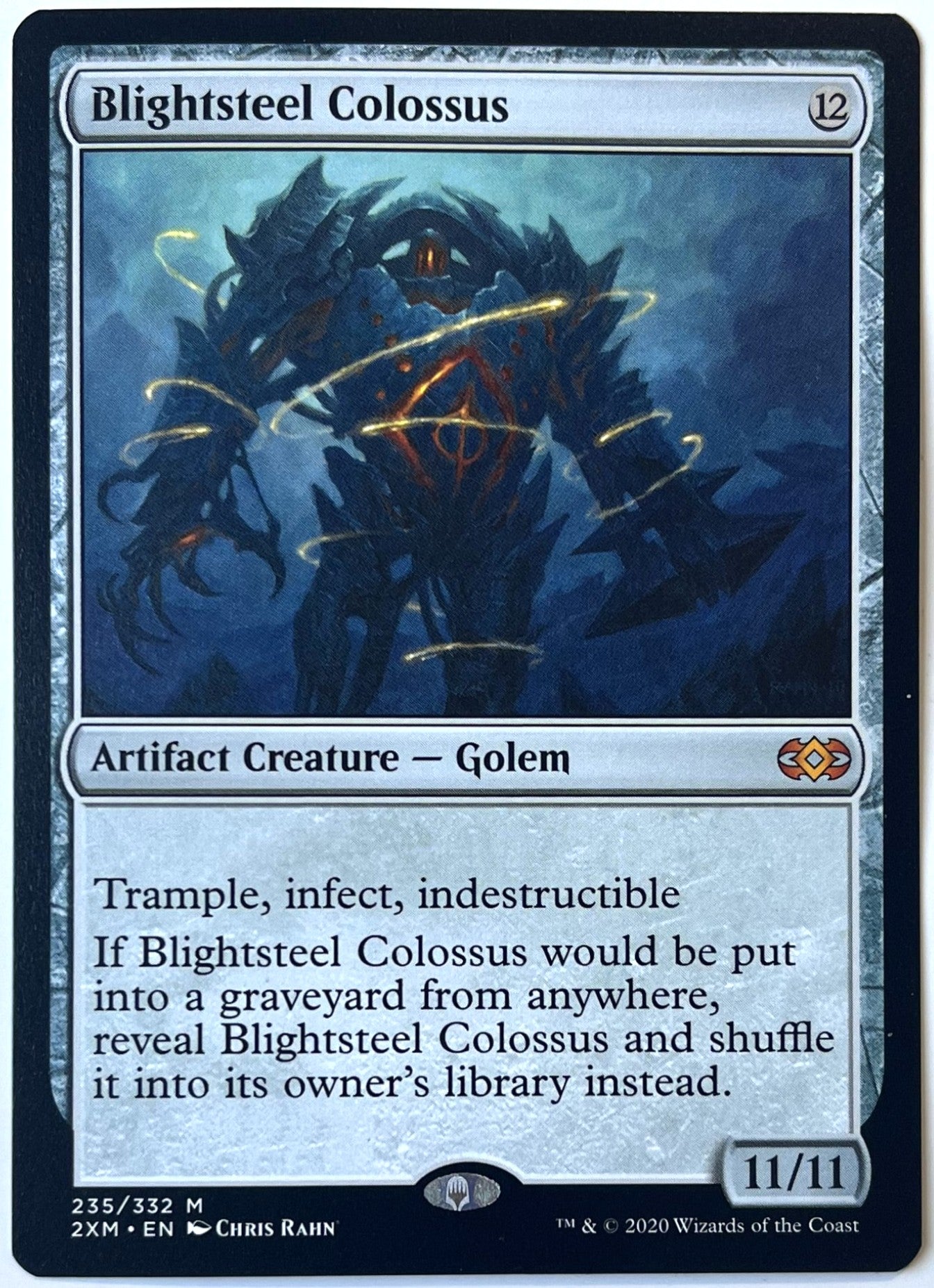 Magic: The Gathering - Blightsteel Colossus - Double Masters - 235/332 - Near Mint (NM)
