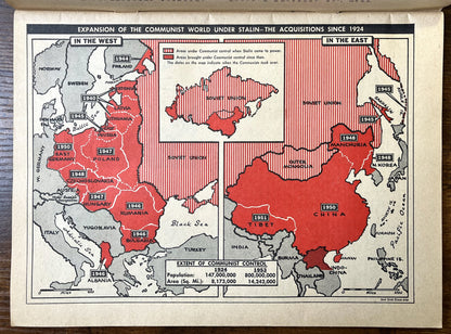 1954 Freedom Answers Communism Senior Scholastic Special Edition Magazine - Cold War Magazine - 1954 Scholastic Anti-Communist Publication