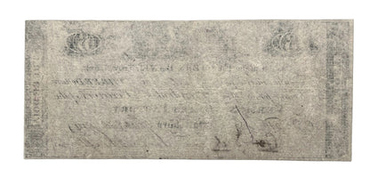 1814 Vermont Glass Factory 3 Dollar Merchant Scrip Note - Rare Early Vermont Scrip - Salisbury VT - 1814 Three Dollar Vermont Merchant Scrip