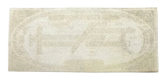 1808 Vermont State Bank Woodstock 1 Dollar Obsolete Note - Uncirculated Remainder - 1800s Woodstock Vermont One Dollar Obsolete Banknote