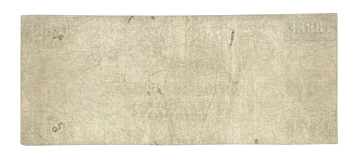 1849 Bank of Montpelier 3 Dollar Vermont Obsolete Note - Rare Bank Issue - 1849 Montpelier VT Three Dollar Obsolete Banknote
