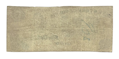 1861 Bank of Orange County 5 Dollar Vermont Obsolete Note - Later 2nd Bank - 1861 Chelsea Vermont Orange County Five Dollar Banknote