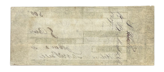 1807 Hillsborough Bank 10 Dollar Banknote - New Hampshire Obsolete - Early American Banknote - 1807 Ten Dollar Obsolete Note Amherst NH